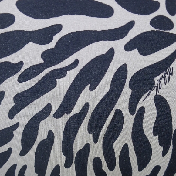 Michael Kors Black and White Crew Neck Short Sleeve Pull On Sheath Mini Dress S - Picture 6 of 16